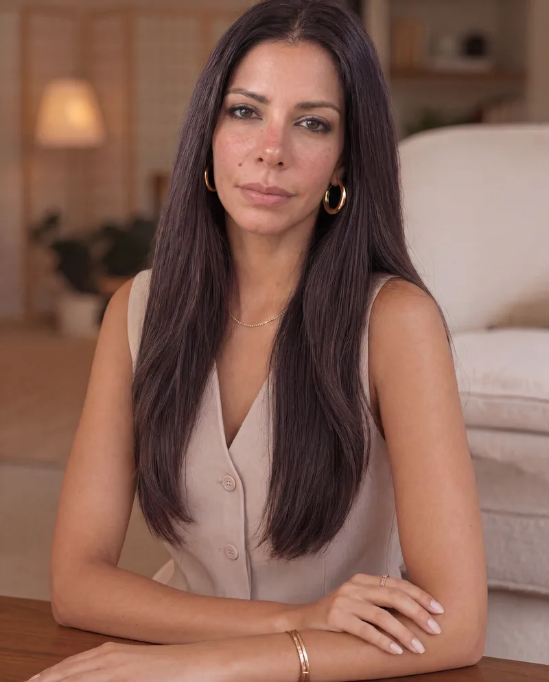 Foto de ejemplo de mamá — Kerry, como demostración de cómo se ve la card personalizada