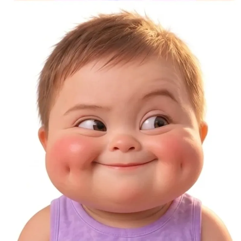 Mimo con su sonrisa traviesa