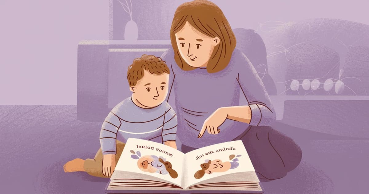 Ilustración: A qué edad aprenden a leer los niños y cuándo empezar en casa