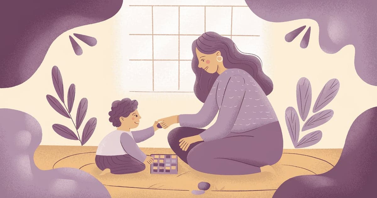 Ilustración: Deja de pedirle que hable: cómo provocar que tu hijo quiera comunicar en casa