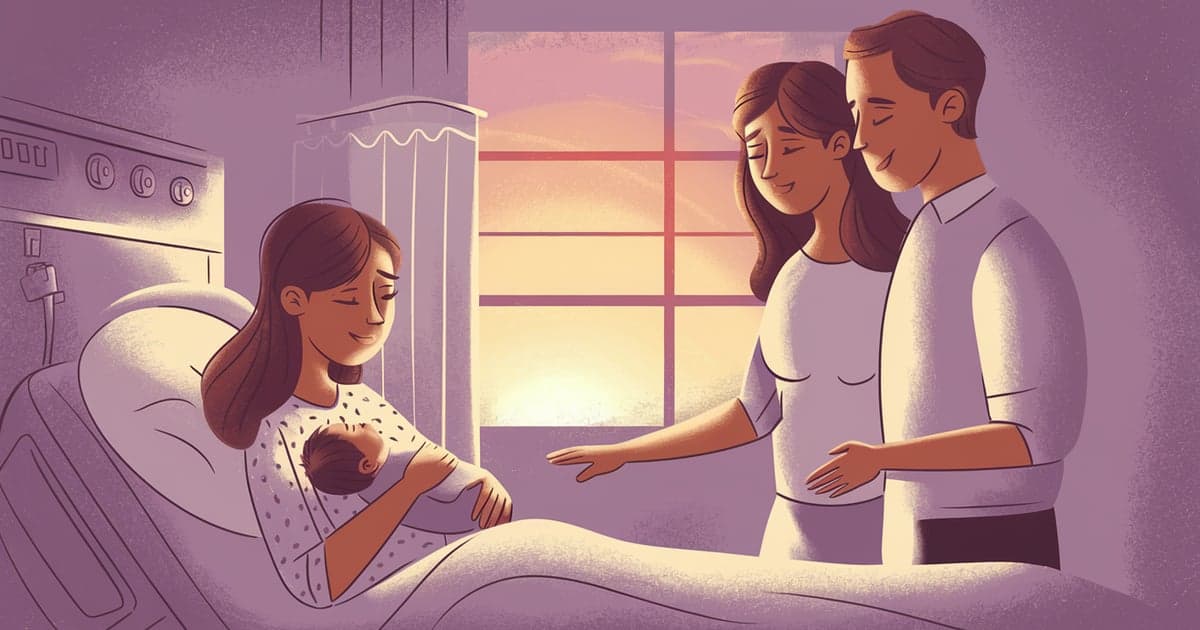 Ilustración: El día que recibimos el diagnóstico de síndrome de Down: lo que nadie nos preparó para sentir