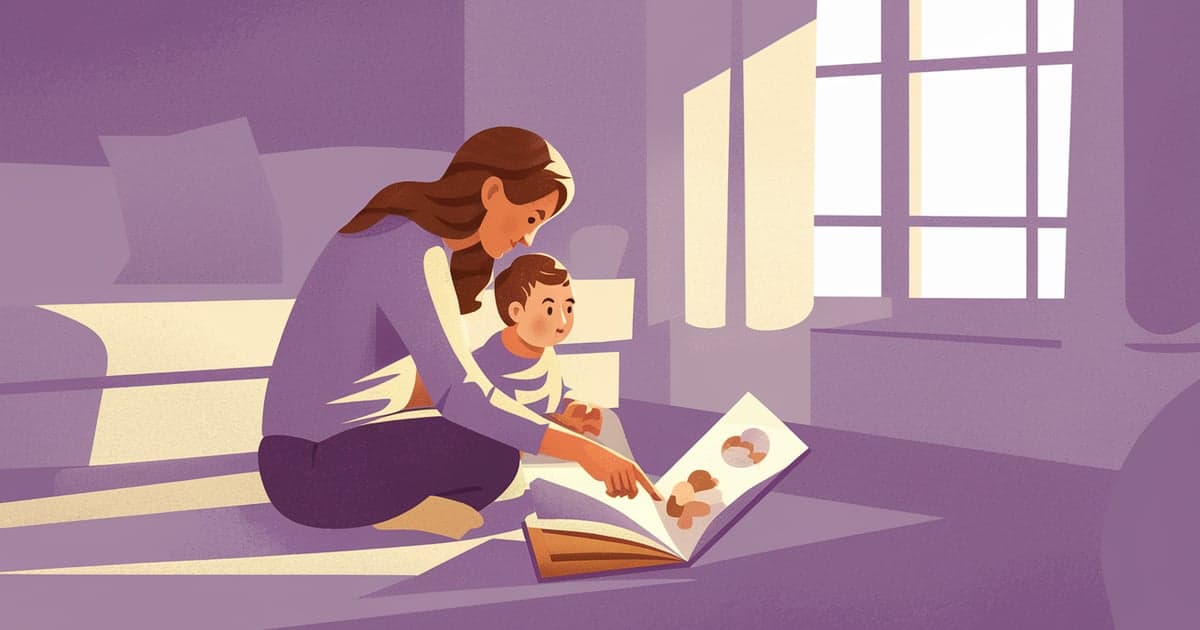 Ilustración: Hitos del lenguaje de 0 a 5 años: qué esperar en cada edad