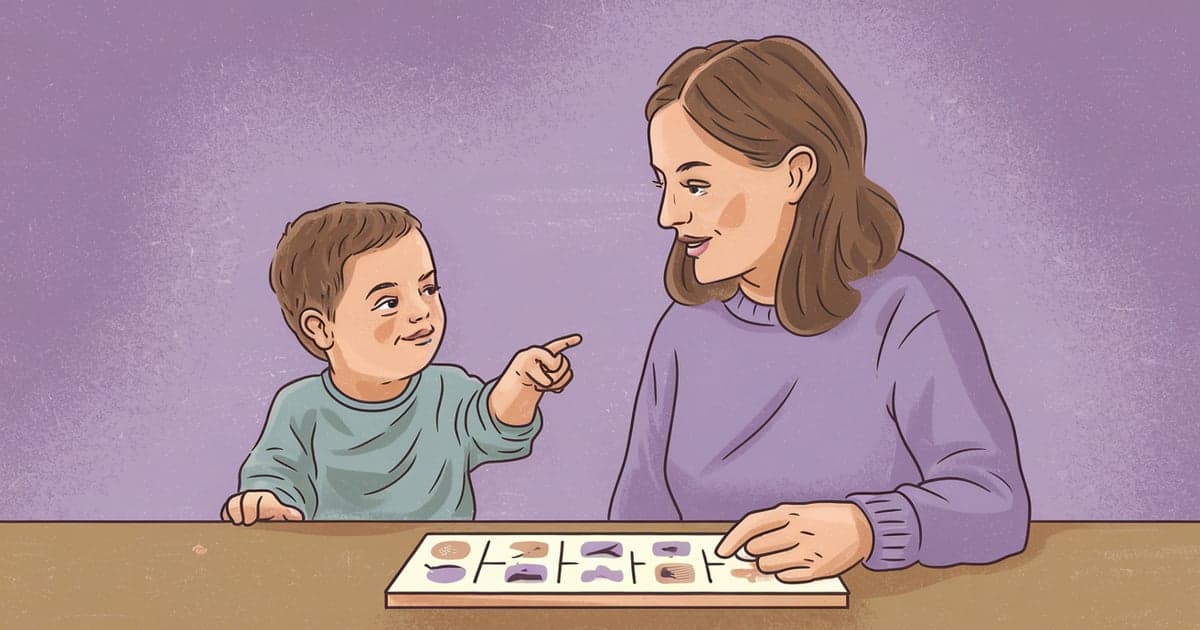 Ilustración: ¿La comunicación aumentativa (CAA) retrasa el habla? Lo que dice la evidencia