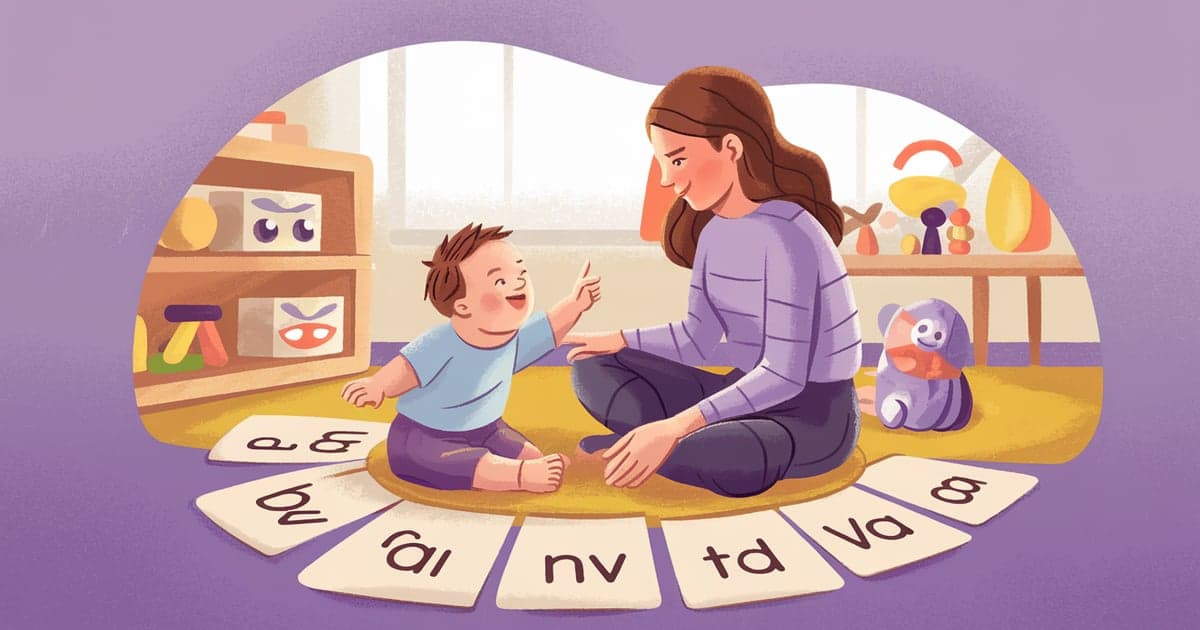 Ilustración: Las primeras 100 palabras: qué vocabulario enseñar primero a un niño con síndrome de Down