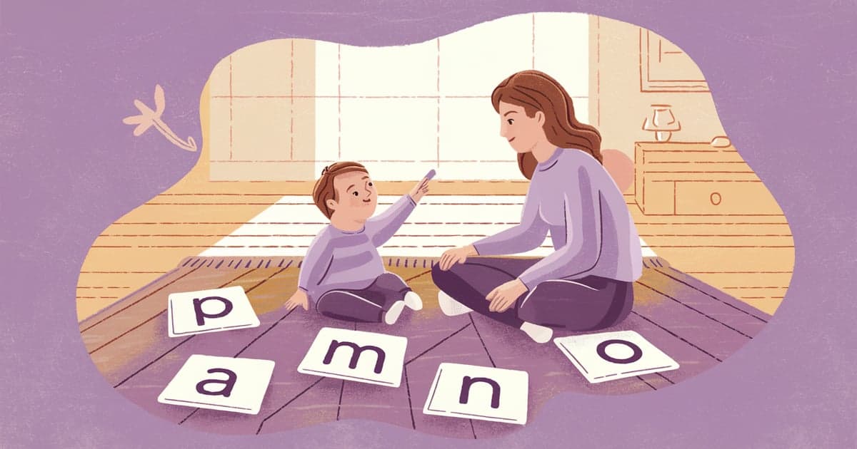 Ilustración: Lectura global vs lectura silábica para niños con síndrome de Down: qué dice la evidencia