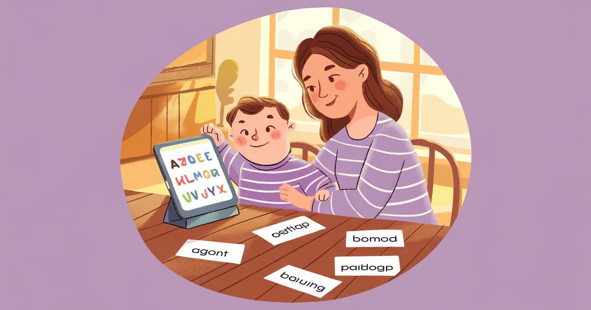 Ilustración: mejores apps y recursos para enseñar a leer a un niño con síndrome de Down