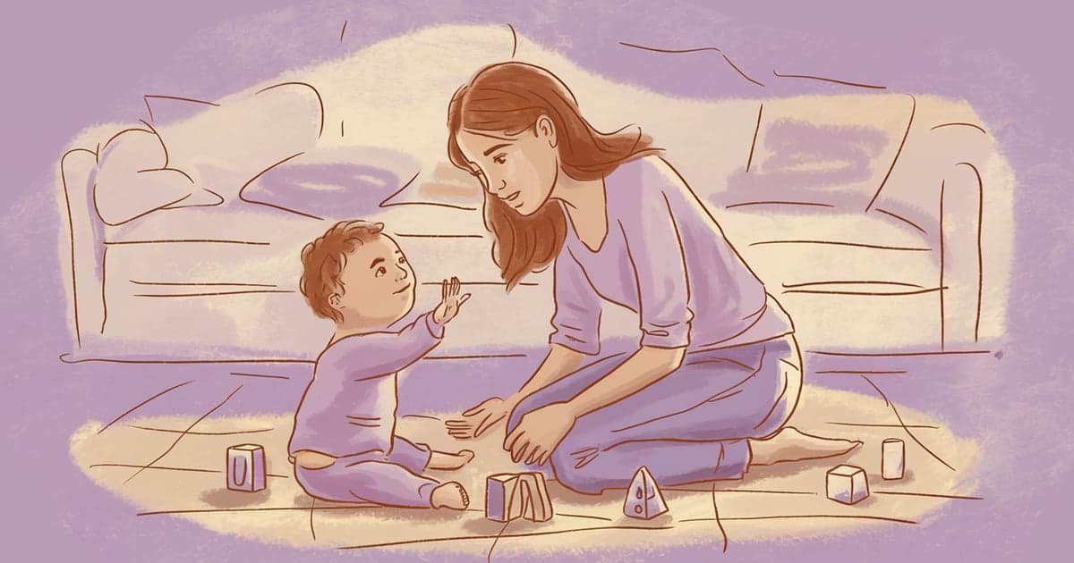 Ilustración: retraso del lenguaje en niños con síndrome de Down: cuándo es normal y cuándo preocuparse