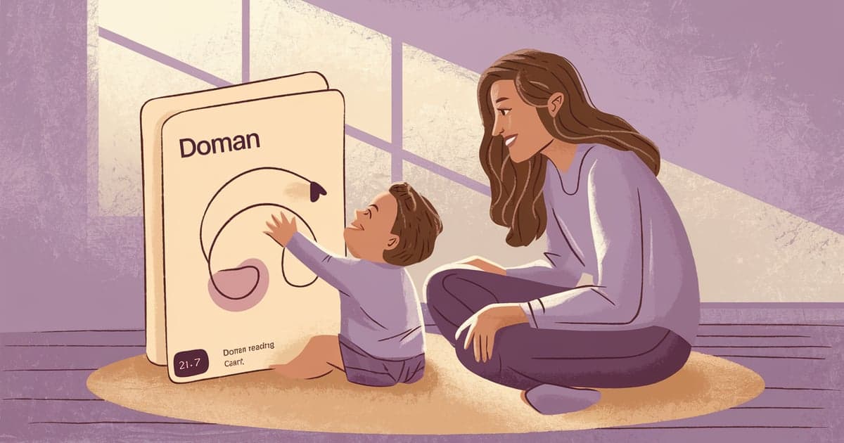 Ilustración: Rutina de 30 segundos al día: la única forma realista de aplicar Doman cuando eres una madre real